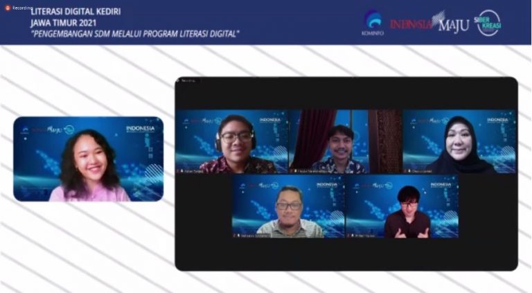 Webinar Literasi Digital Kediri, Indonesia Makin Cakap Digital