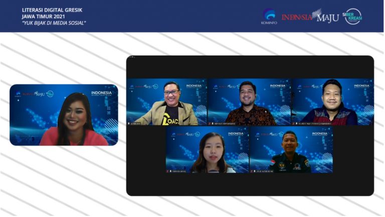 Webinar Literasi Digital Gresik, Yuk Bijak di Media Sosial