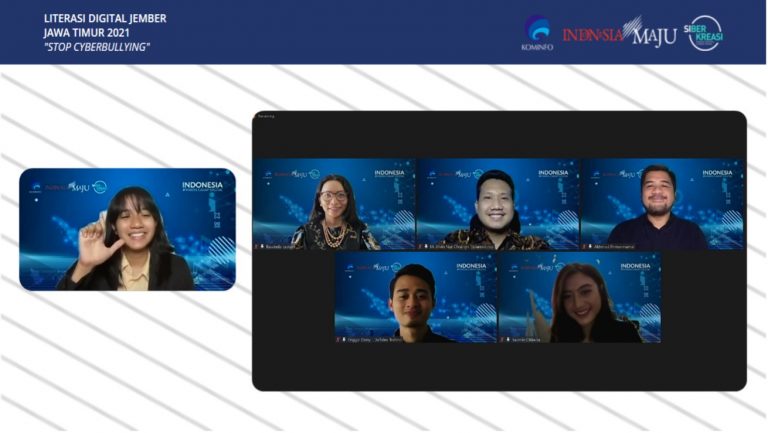 Webinar Literasi Digital Jember, Stop Cyberbullying